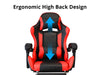 Chano Deluxe Gaming Chair PU Red