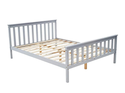 Hampshire Double  Bed Frame - Grey