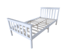 Hampshire Single Bed Frame - White