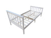 Hampshire Single Bed Frame - White