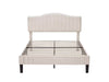 Abrea Queen Bed Frame - Beige