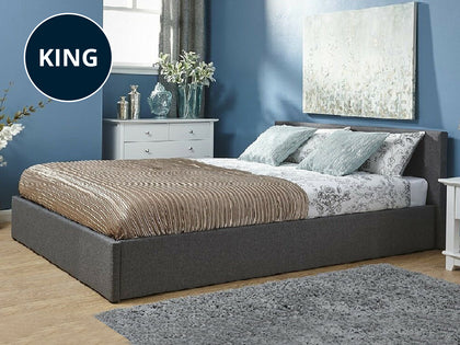 Bass Storage Bed Frame Linen King