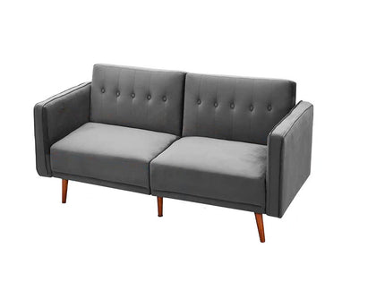 Berman Futon Sofa Bed Velvet