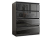 Serena Chest of 4 Drawer Black