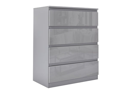 Serena Chest of 4 Drawer Grey