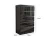 Serena Chest of 5 Drawer Black