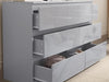 Serena Chest of 6 Drawer Grey