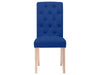 Natalie Dining Chair x2 Linen Blue