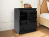 Serena Bedside Table Black