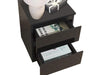 Serena Bedside Table Black