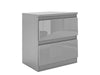 Serena Bedside Table Grey