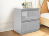 Serena Bedside Table Grey