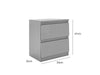 Serena Bedside Table Grey