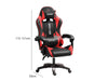 Josslyn Massage Gaming Chair Red + Black