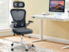 Molina Mesh Task Chair White+Grey