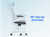 Molina Mesh Task Chair White+Grey