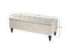 Abble Storage Ottoman Linen Beige L