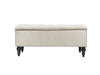 Abble Storage Ottoman Linen Beige M