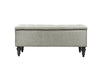 Abble Storage Ottoman Linen Grey M