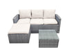 Rio 3PC Outdoor Sofa Set Beige