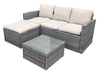 Rio 3PC Outdoor Sofa Set Beige