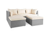 3PC Outdoor Sofa Beige