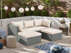 3PC Outdoor Sofa Beige