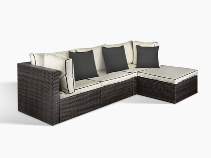 Hampton 4PC Outdoor Sofa Set