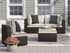 Hampton 4PC Outdoor Sofa Set