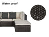 Hampton 4PC Outdoor Sofa Set