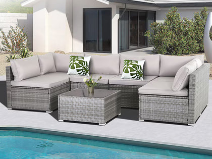 Lyrissa 7PC Outdoor Set