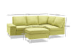 Kristin Sectional Sofa Set Linen Mustard