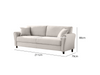 Cozza Linen Sofa Cream