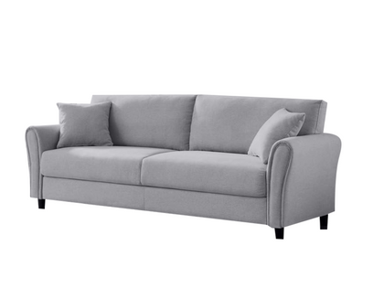 DS Cozza Linen Sofa Light Grey