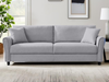 DS Cozza Linen Sofa Light Grey