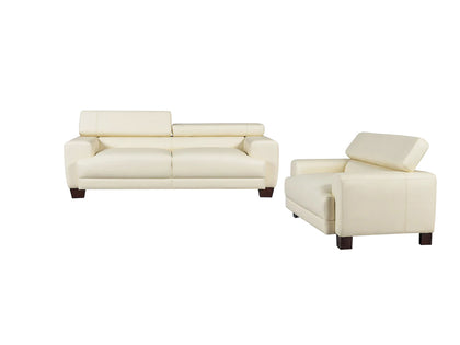 Devon Modern Sofa Set PU Beige