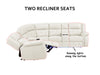 Yulexi Recliner PU Sofa Set