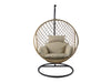 Jade Swing Chair Khaki Grey+Beige