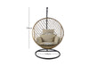 Jade Swing Chair Khaki Grey+Beige