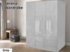 Serena Wardrobe L120 Grey