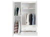 Serena Wardrobe L120 White