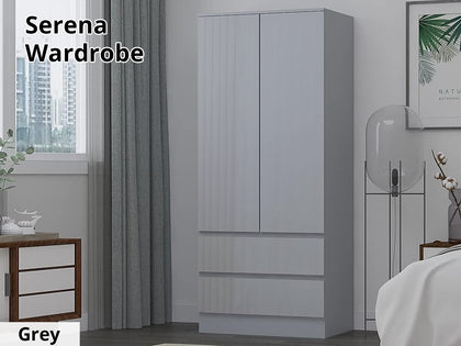 Serena Wardrobe M80 Grey