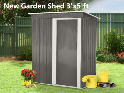 DS New Garden Shed 3'x5'ft