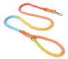 DS BS 150CM Soft Braided Colourful Dog Leash-Rainbow