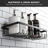 DS BS 3Pcs Bathroom Shelves Basket