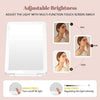 DS BS Travel Mirror Rechargeable Makeup Mirrors-White