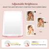 DS BS Travel Mirror Rechargeable Makeup Mirrors-Pink