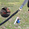 DS BS 2 in 1 Dog Bungee Leash & Car Seatbelt-Black