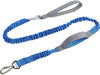 DS BS 2 in 1 Dog Bungee Leash & Car Seatbelt-Blue