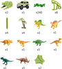 DS BS 240Pcs Flexible Track Dinosaur World Race Toys